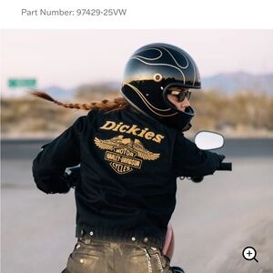 Dickies X Harley-Davidson quilted lined work jacket
